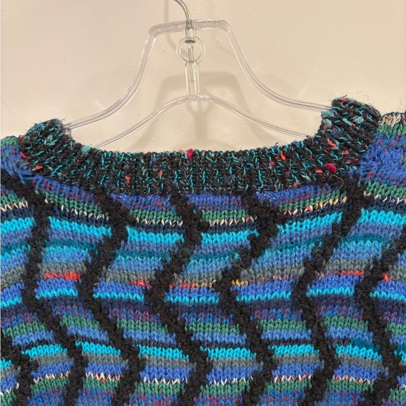 Vintage Lee Andersen Roymar Knit Alpaca Coogi Style Sweater Size Large - Picture 10 of 15